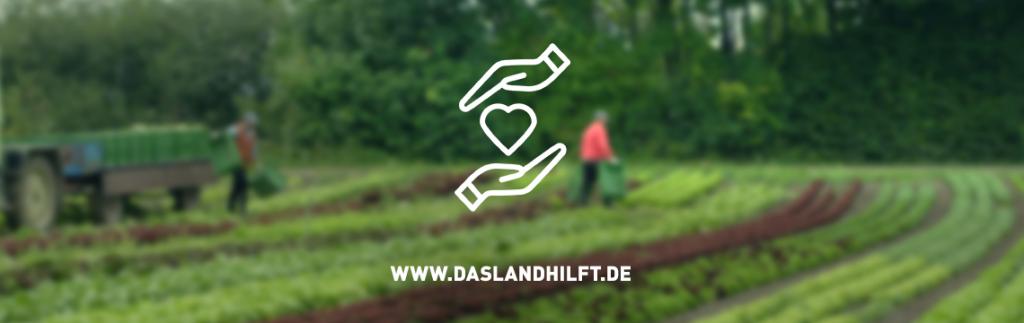 Das Land hilft - Solidarität mit Landwirten in Deutschland