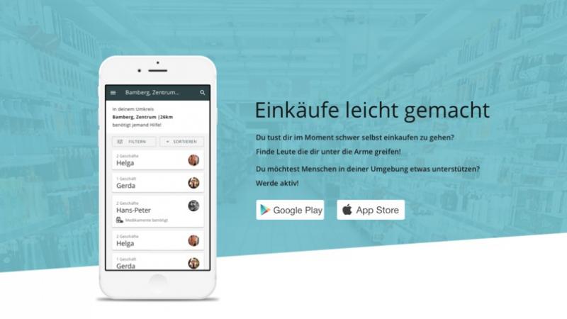 Helping Hands - App für Quarantänehelfer