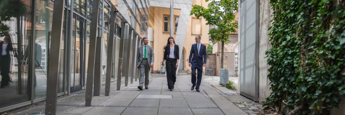 Die neuen Vizepräsidenten der Universität Bamberg